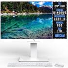 All In One 24" Intel Core I3 8gb Ssd 1tb Tela Full Hd Com Web