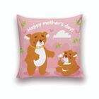 Almofada 25x25 Cheias Dias Das Mães Happy Mothers Day Urso