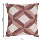 Almofada 43 x 43 cm estampada sem vivo