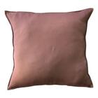 Almofada 45x45 Cheia Tecido Lycra Marrom