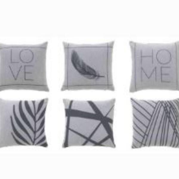 Almofada 45x45cm Caiobá Sortida Trend Hedrons