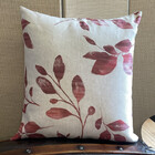 Almofada 50x50  Floral Ikat Terracota