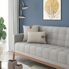 Almofada 50x50cm Em Linho Meets Alves Pereira Areia