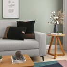 Almofada 50x50cm Em Veludo Leme Alves Pereira Verde Musgo