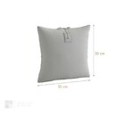 Almofada 50x50cm Em Veludo Meets Alves Pereira Verde Musgo