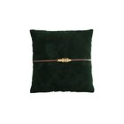 Almofada 50x50cm Em Veludo Texas Alves Pereira Verde Musgo