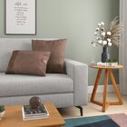 Almofada 55x35cm Em Veludo Leme Alves Pereira Ferrugem