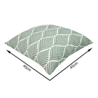 Almofada  Aspiral Acqua 43x43cm Verde