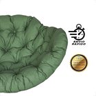 Almofada  Confortável Futon Para Balanço Ninho  - Lisato Oliva