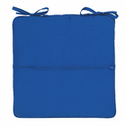 Almofada Quadrada 40X40cm  Microfibra Estampada Listrada Azul Royal Próxima Têxtil