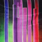 Almofada Abstrato Faixas Colorido 42x42cm Uniart