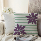 Almofada Algodão Estampada Cecile 40x40cm Tifanny - Capa Com