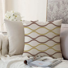 Almofada Algodão Estampada Valentine 40x40cm Marrom - Somente