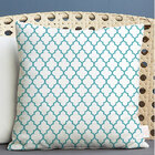 Almofada Algodão Serigrafada Agriz 40x40cm Tiffany - Capa Com