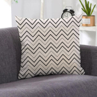 Almofada Algodão Serigrafada Missoni 40x40cm Preto - Somente