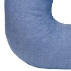 Almofada Amamentação 300 Fios Chambray Azul Jeans Coleção Cav