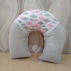 Almofada Amamentação Nuvens Rosa