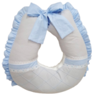 Almofada Amamentação Renda Azul