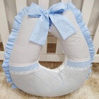 Almofada Amamentação Renda Azul