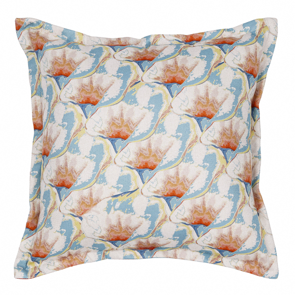 Almofada Quadrada Areia Multicolorido 50X50cm Próxima Têxtil