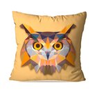 Almofada Avulsa Decorativa Coruja Geométrica