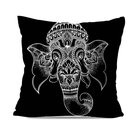 Almofada Avulsa Decorativa Ganesha Mantra Magick