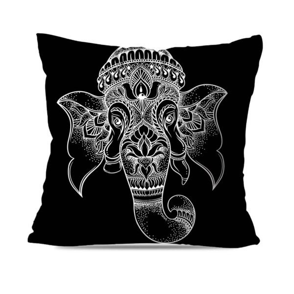 Almofada Avulsa Decorativa Ganesha Mantra Magick