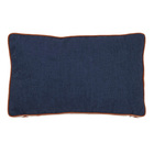 Almofada Retangular Azul Marinho 30x50cm