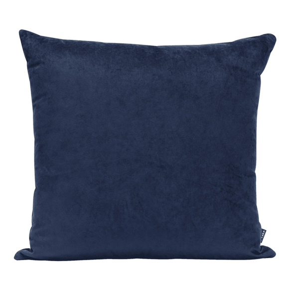 Almofada Azul Marinho 45x45 Veludo Com Enchimento