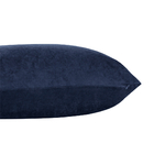 Almofada Azul Marinho 45x45 Veludo Com Enchimento