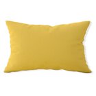 Almofada Baguete Own Amarela Lisa - 45x32 Cm