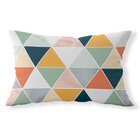 Almofada Baguete Own Formas Geométricas Coloridas - 45x32 Cm