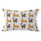 Almofada Baguete Own Gato Poses - 45x32 Cm