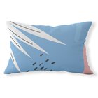 Almofada Baguete Own Geométrico Azul - 45x32 Cm