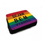 Almofada Bandeja Para Notebook Lgbt Sejam Bem Viados