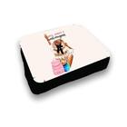 Almofada Bandeja Para Notebook Paz Amor E Viagens