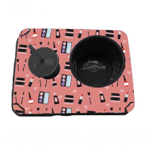 Almofada Bandeja Pipoca Balde E 1 Copo Maquiagem