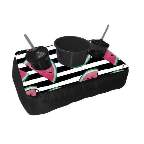 Almofada Bandeja Pipoca Balde E 2 Copos Melancia