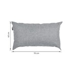 Almofada Retangular Basic Cinza 40x70cm