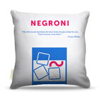 Almofada Bebidas Vetor Negroni 45x45cm