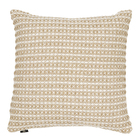 Almofada Bella Cru/Café 45x45cm