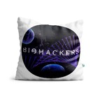 Almofada Biohackers Logo - Almofada Lilas