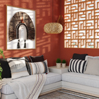 Almofada Boho Flecha Tramada 30x45