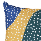 Almofada Bolinhas 50x30cm Azul Speciatta