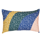 Almofada Bolinhas 50x30cm Azul Speciatta