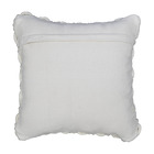 Almofada Quadrado Bora Tecido Creme 45x45cm Inspire