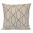 Almofada Bordada Geométrica 50x50 Veludo Com Enchimento