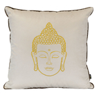 Almofada Bordada Indiana Buda 50x50 Veludo Com Enchimento