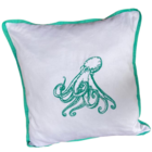 Almofada Bordada Polvo 45x45cm