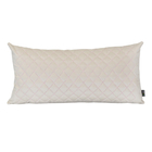 Almofada Bordada Retangular Matelassê 60x30 Veludo Com Enchim